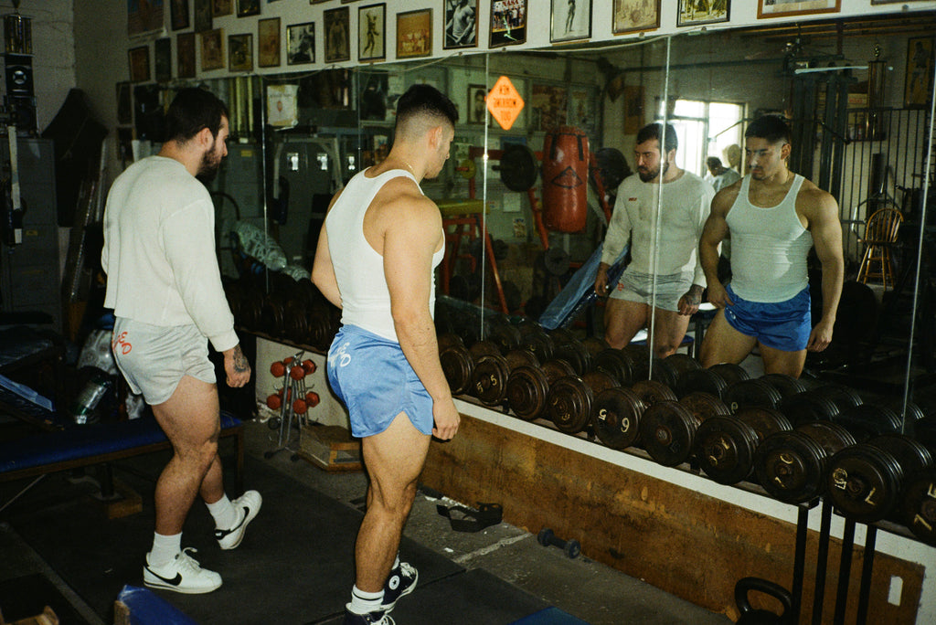 Lessons: "Stay Pumped" Quad Shorts
