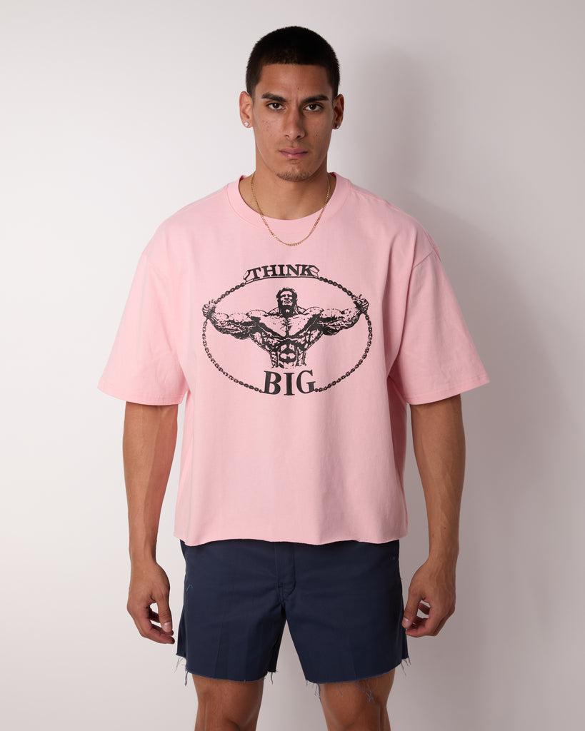 Strong: "Think Big" Crop Tee