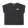 Strong: "Totally Awesome" Cropped Cap Sleeve Tee