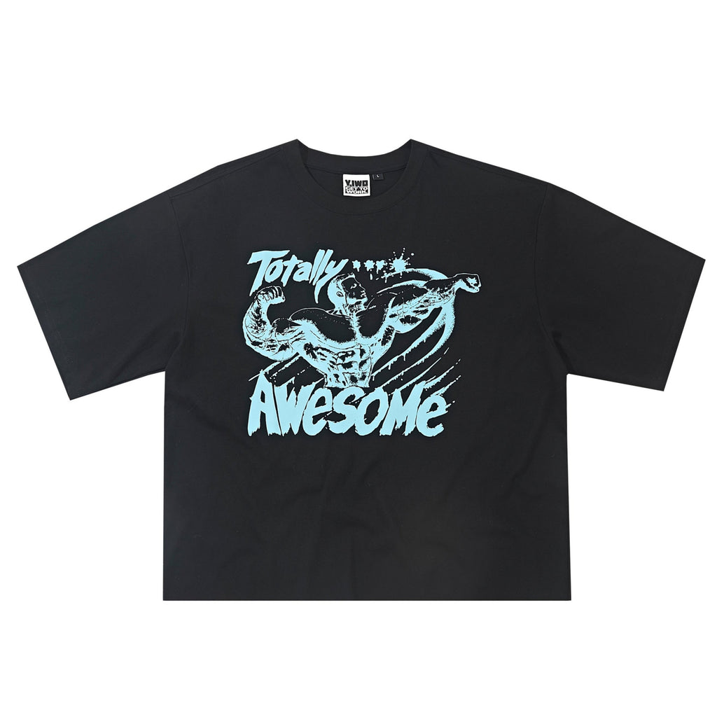Strong: "Totally Awesome" Crop Tee