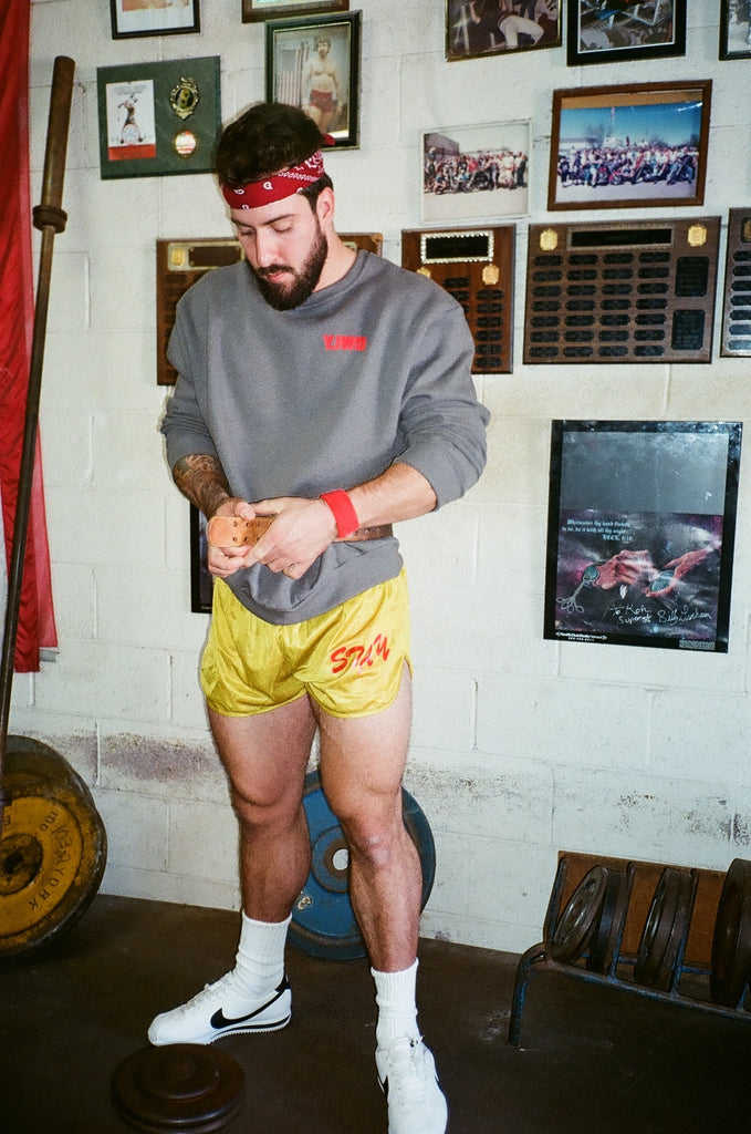 Lessons: "Stay Pumped" Quad Shorts