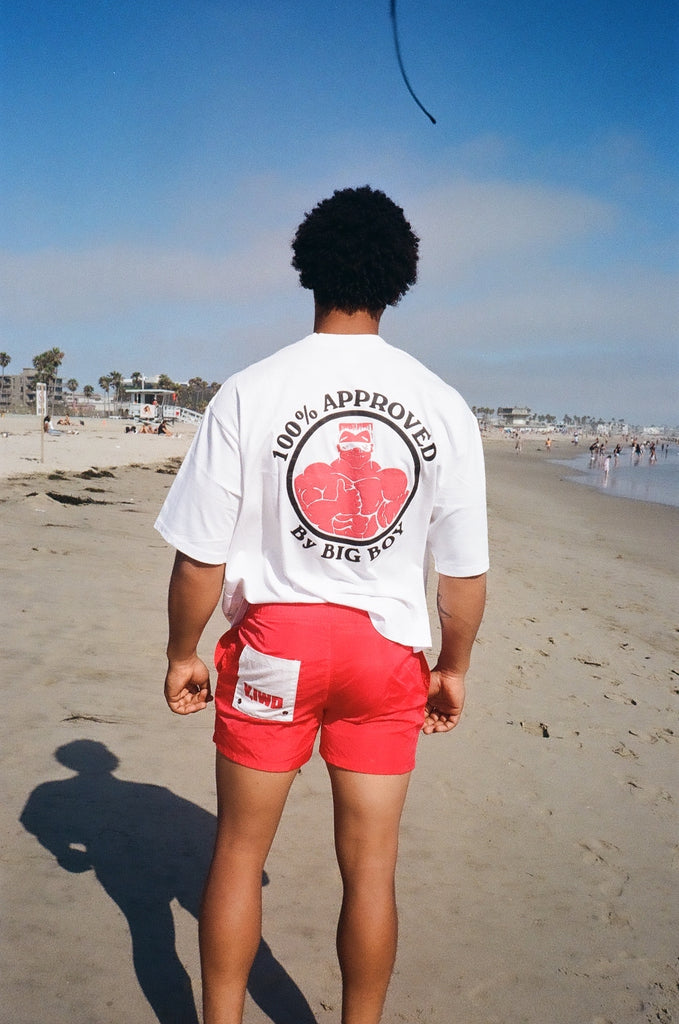 "Approved by Big Boy" Cropped Tee