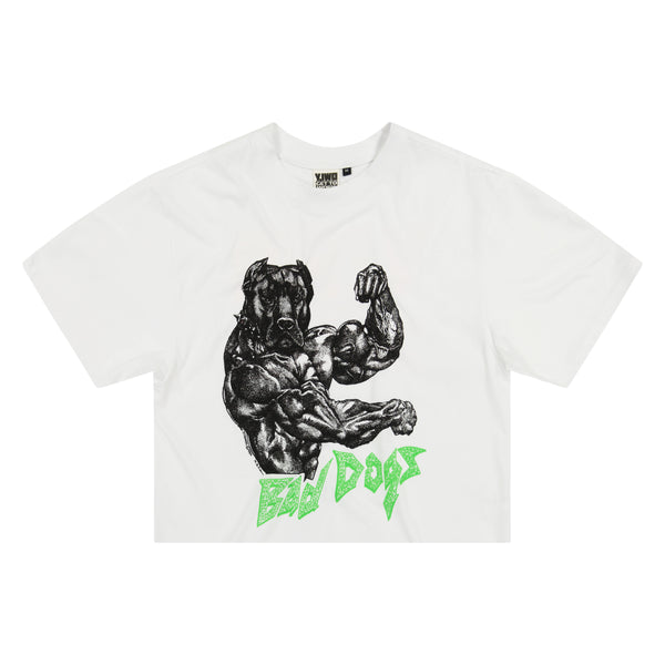 Strong: "Bad Dogs" Cropped Tee