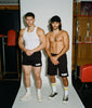 Hardwear Sweat Shorts on the right. Cropped Sweat shorts on the left. 