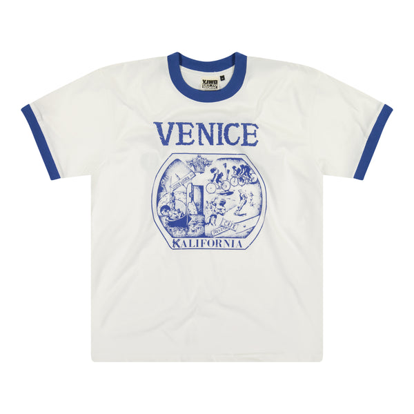 Venice Beach "Worked Out" Ringer Tee