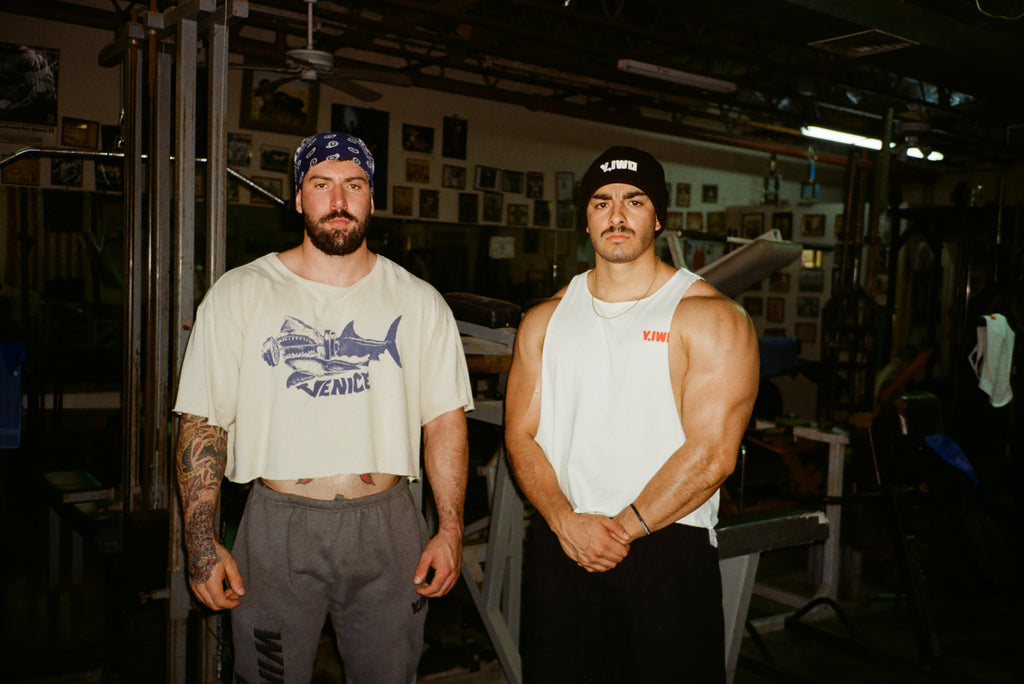 Shredded: "Venice Shark" Mid Crop Tee