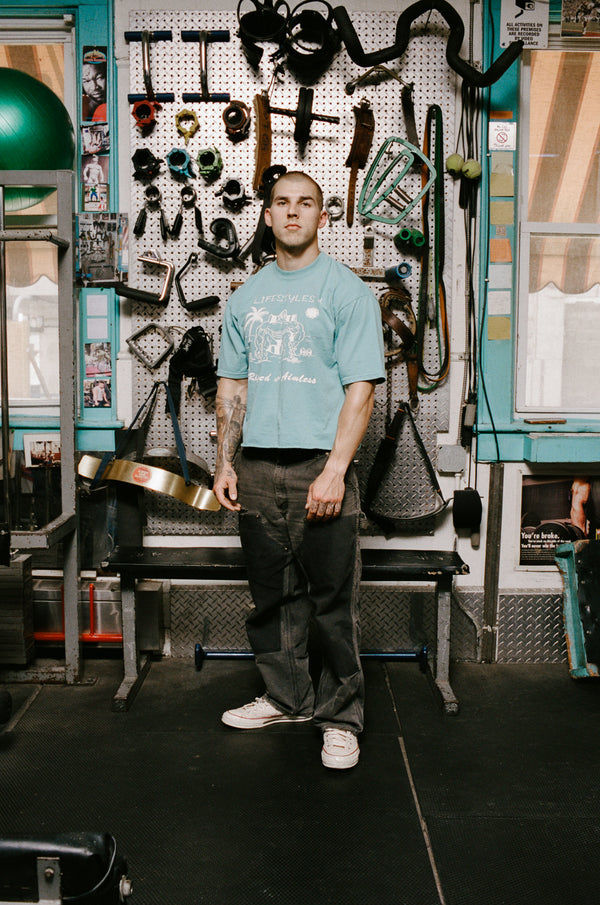 Lifestyles of the Ripped and Aimless Cropped Tee