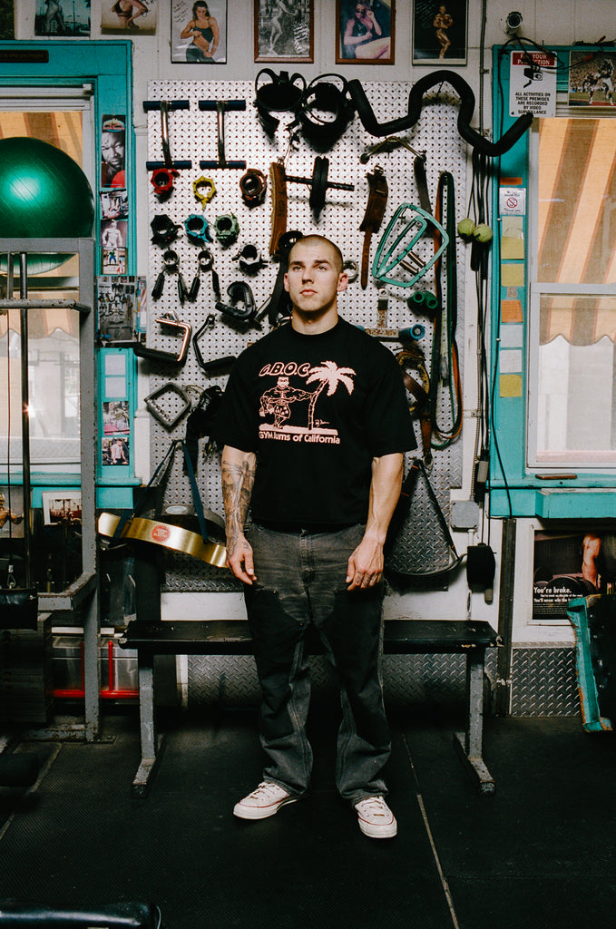 Gym Bums of California Cropped Tee