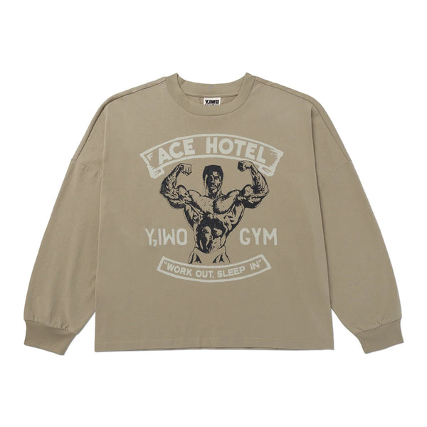 Ace Hotel "He Works Out" Big Box Long Sleeve