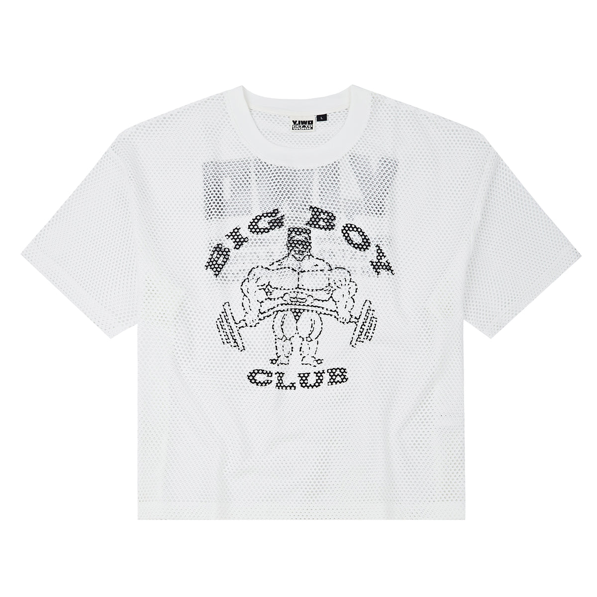 Big Boy Club Mesh Box Tee – Yeah I Work Out