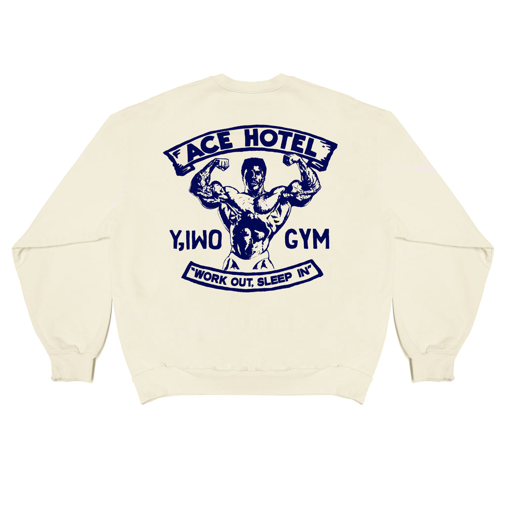 Ace Hotel "He Works Out" Crewneck
