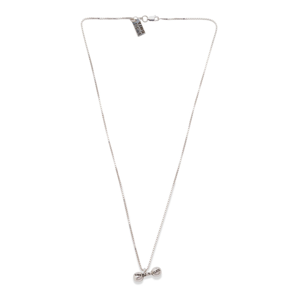Ace Hotel Dumbbell Pendant Necklace