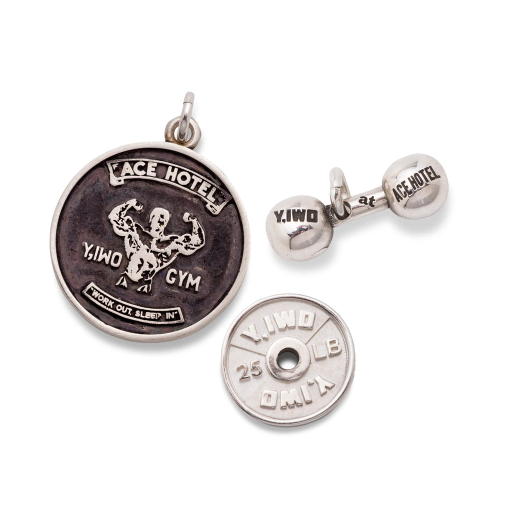 Ace Hotel Dumbbell Pendant Necklace
