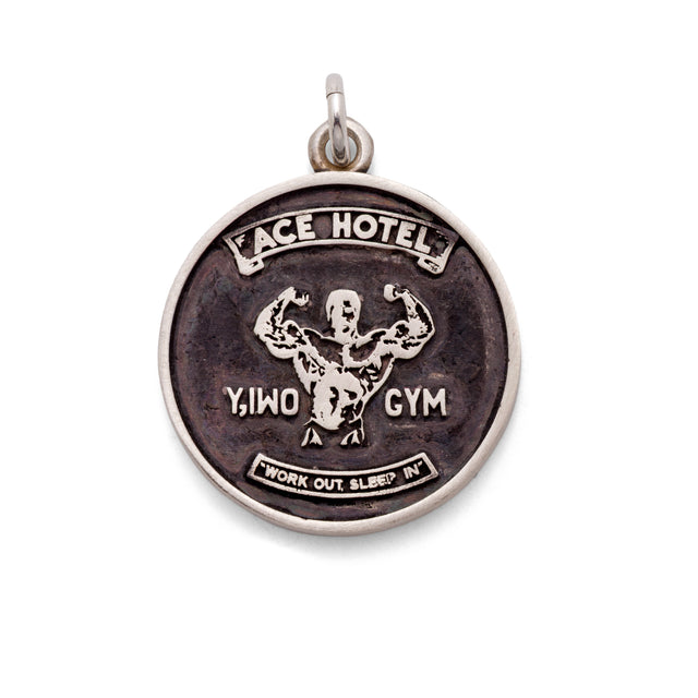 Ace Hotel Strongman Pendant Necklace