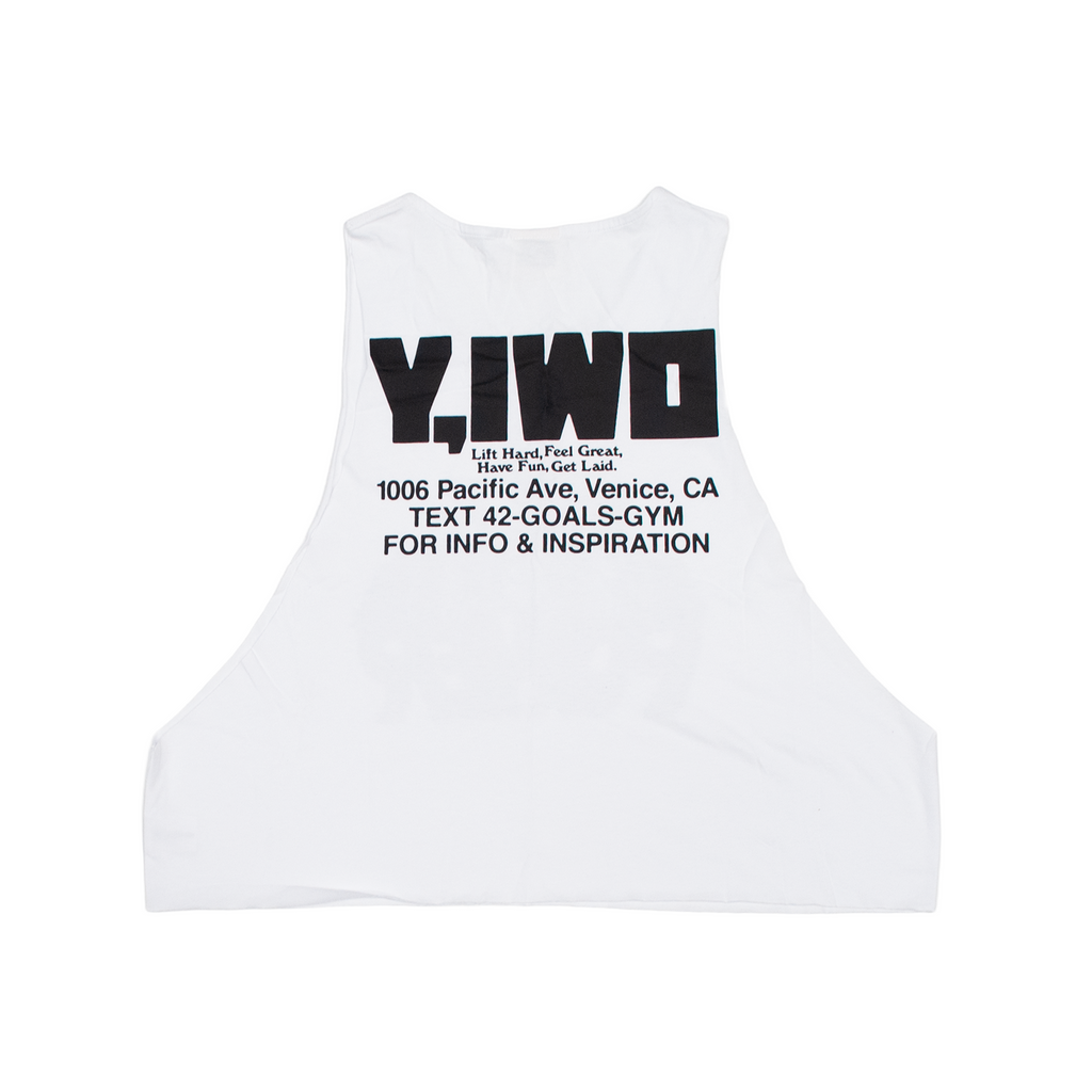 Strong: POWER Cropped Side Cut Tee