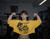 Shredded: "Animal Workouts" Cropped Box Cut Long Sleeve