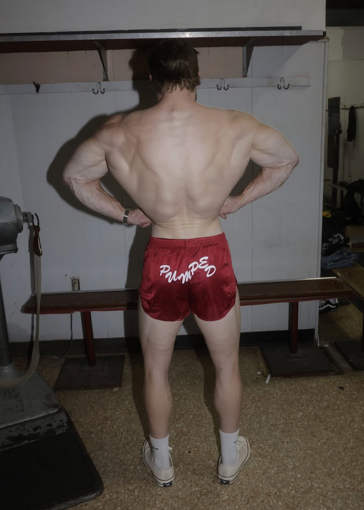 Lessons: "Stay Pumped" Quad Shorts