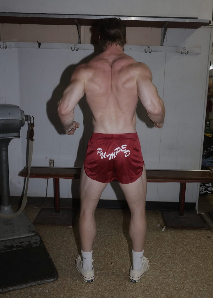Lessons: "Stay Pumped" Quad Shorts