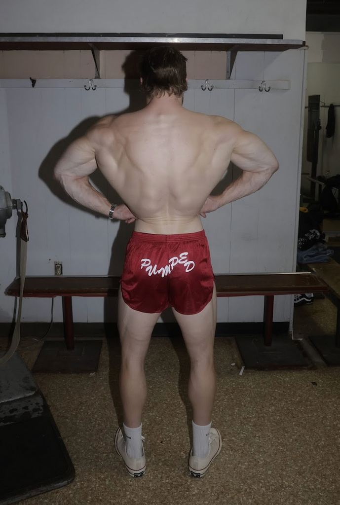 Lessons: "Stay Pumped" Quad Shorts