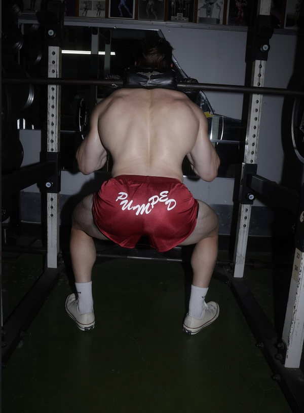 Lessons: "Stay Pumped" Quad Shorts