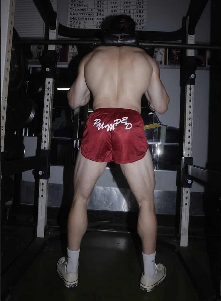 Lessons: "Stay Pumped" Quad Shorts