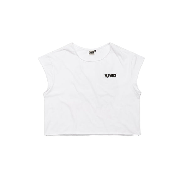 Shredded: “Bad Dogs” Cropped Cap Sleeve Tee