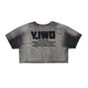 Shredded: "Animal Workouts" Mid Crop Tee