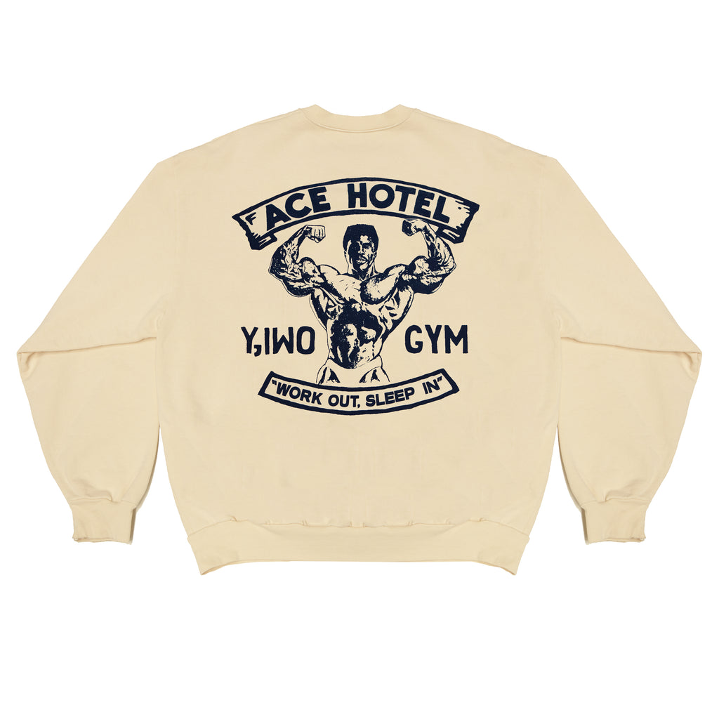Ace Hotel "He Works Out" Crewneck