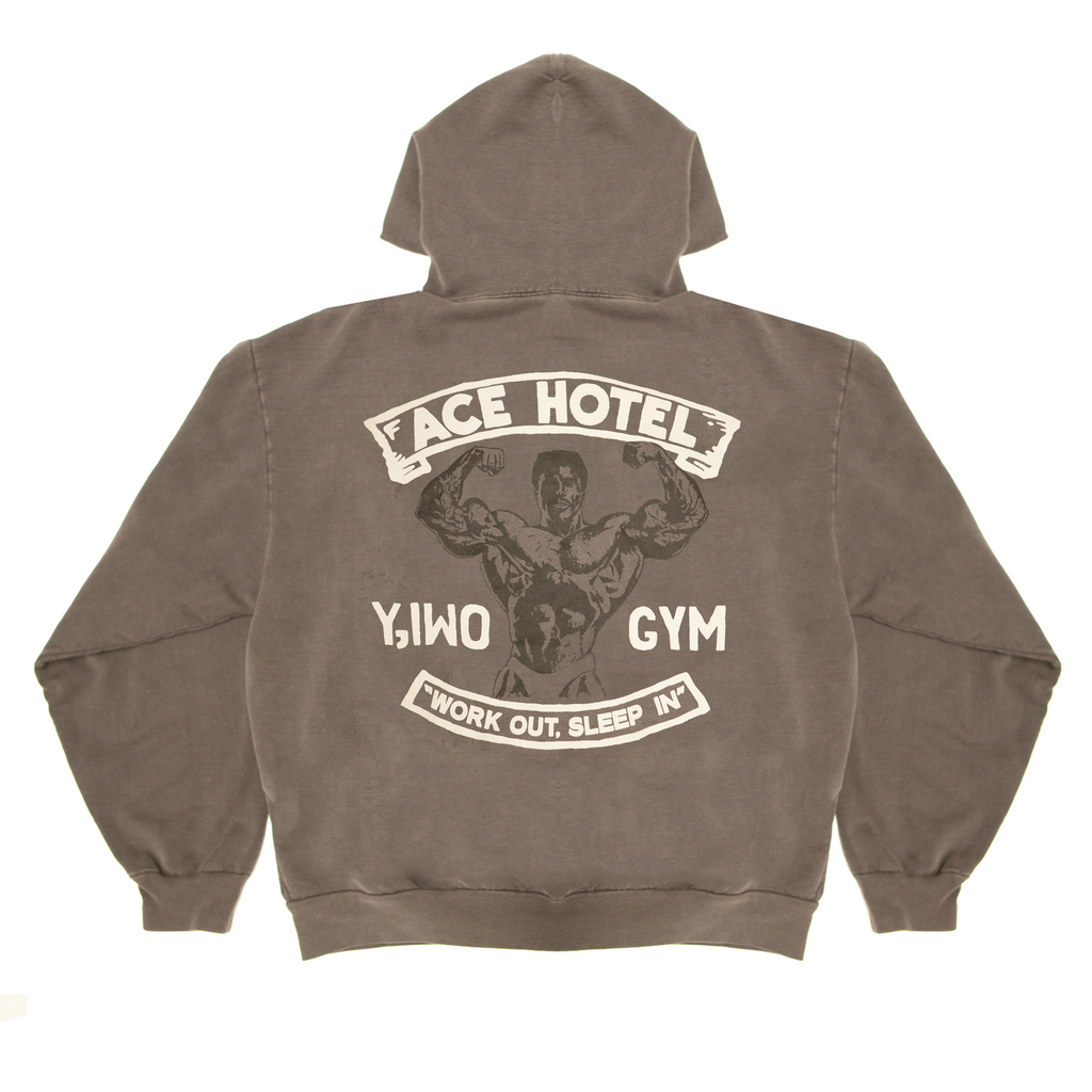 Ace Hotel "He Works Out" Hoodie