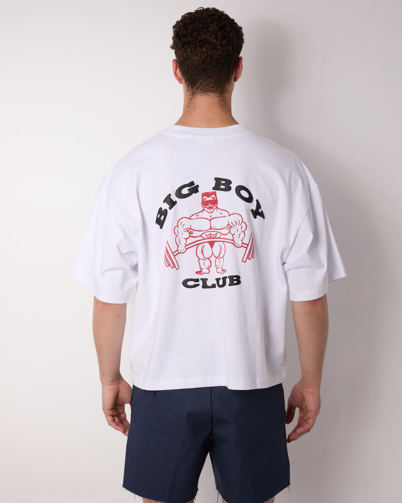 "Big Boy Club" Crop Tee