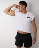 Shredded: “Bad Dogs” Cropped Cap Sleeve Tee