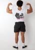 Shredded: “Bad Dogs” Cropped Cap Sleeve Tee