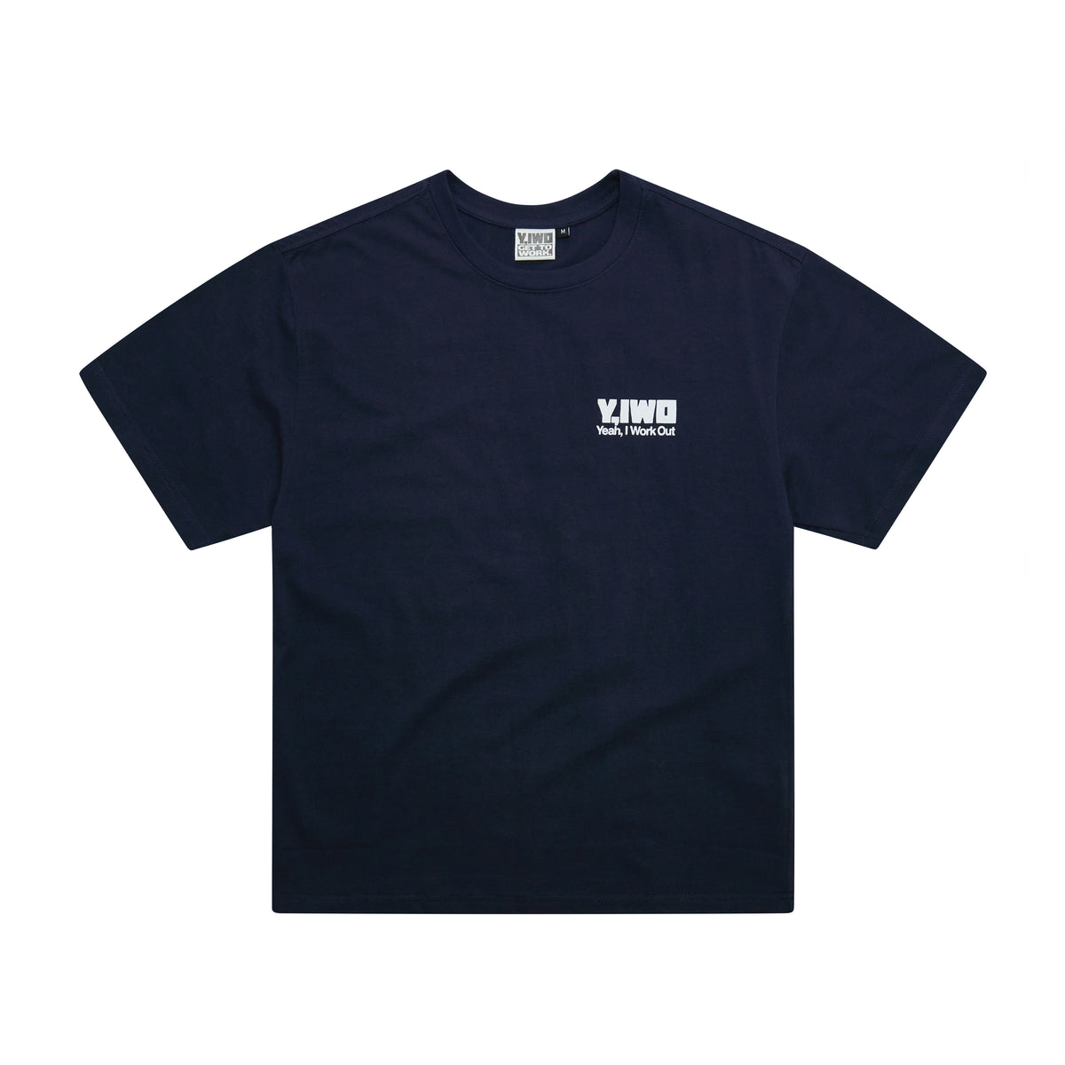 ◆LEE◆ Tail typo t-shirt navy Hardwear Standard Tee – Yeah I Work Out