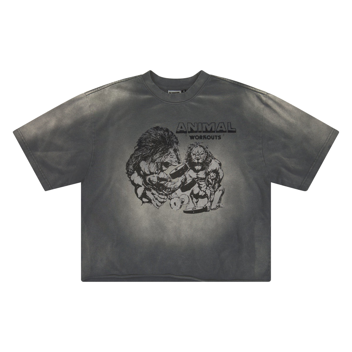 metal gear solid workout Strong: "Animal Workouts" Cropped Tee – Yeah I Work Out