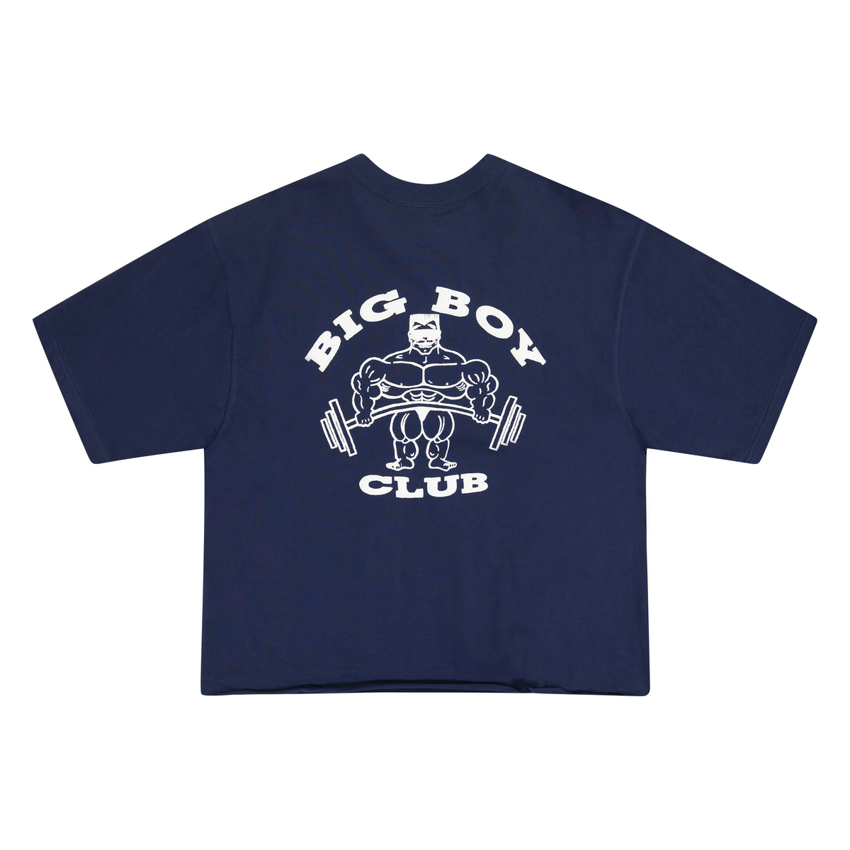 Big Boy Club Cropped Tee Yeah I Work Out